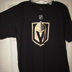 Las Vegas Golden Knights Fleury #29 Jersey T-Shirt Adidas NHL Silver Player NWT